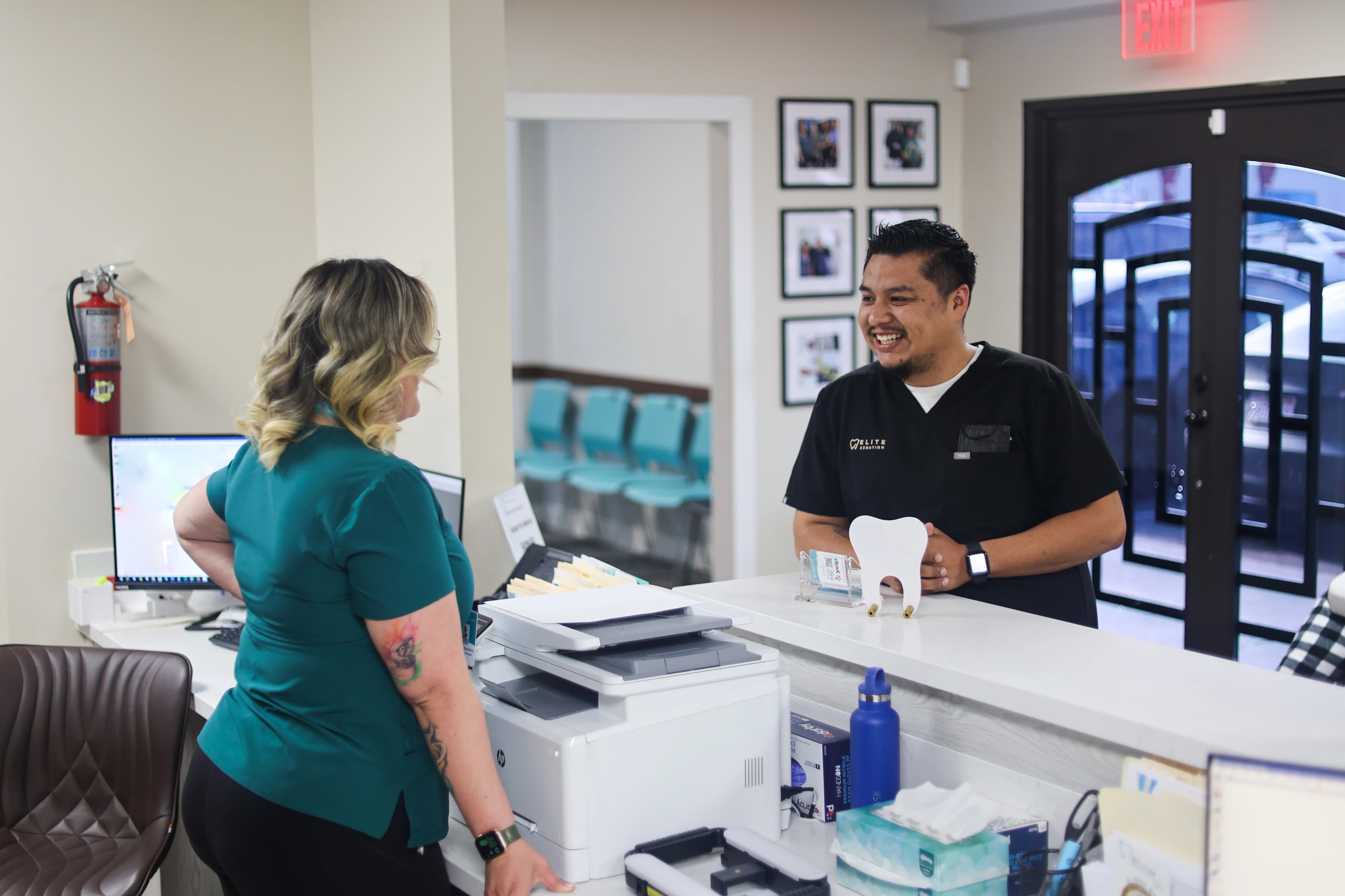 Comfort and convenience in your dentist's office